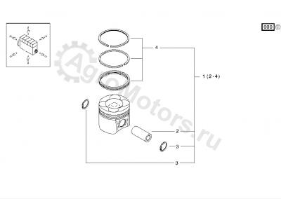 04501385 Поршень Вид 1