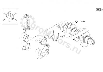 04270231 Коленвал Вид 1