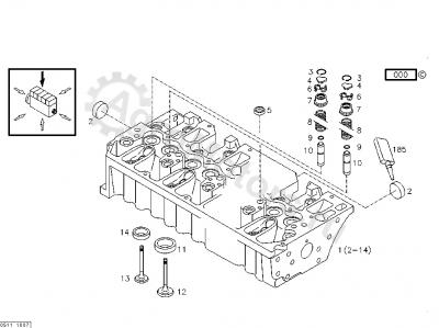 04285263 Клапан впускной Вид 1