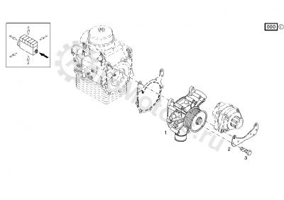 04906168 Насос водяной Вид 1