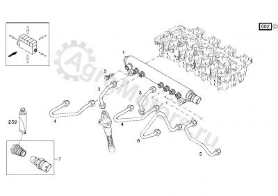04900943 Топливная трубка Вид 2