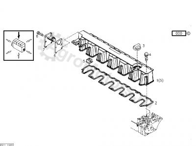 04288910 Прокладка клапанной крышки Вид 1