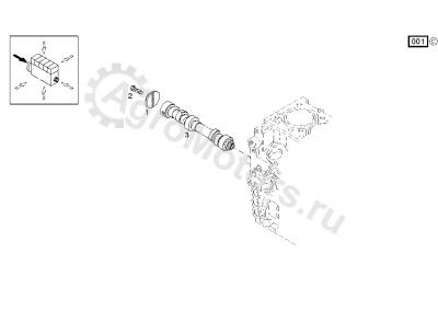 04179612 Распредвал Вид 1