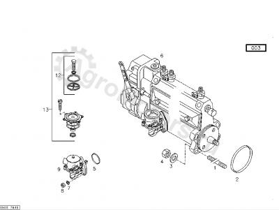 04238003 Насос топливный Вид 2