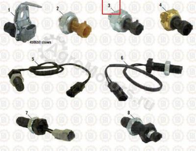 1812818C2 Датчик высокого давления Вид 2