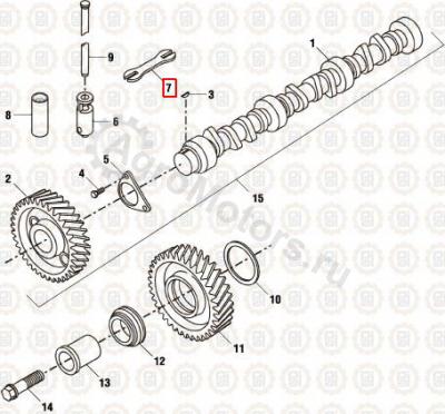 1813892C1 Соединительная пластина толкателя Вид 2 1813892C1 Соединительная пластина толкателя Вид 2
