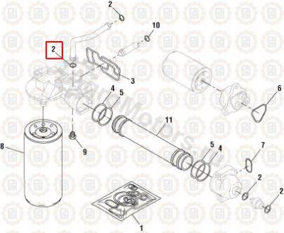 1821098C2 Кольцо уплотнительное Вид 2 1821098C2 Кольцо уплотнительное Вид 2