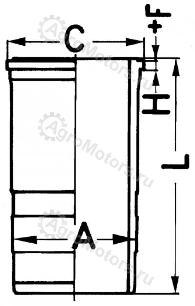 40264960 Поршень и Гильза Вид 1