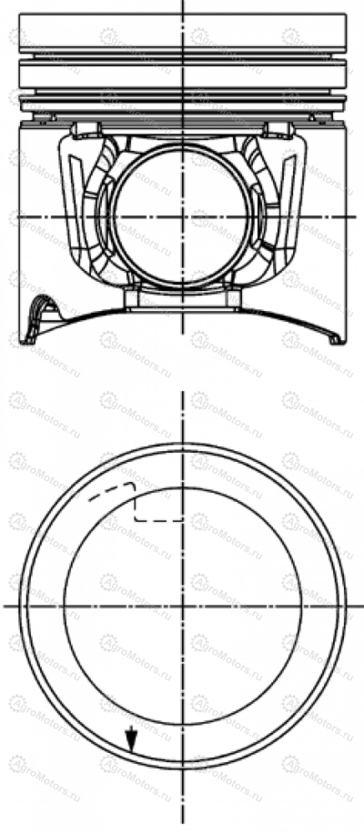 40264600 Поршень Вид 1