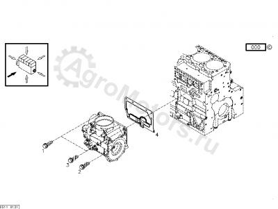 04901716 Прокладка теплообменника Вид 2