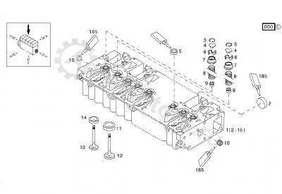 0013024000 Клапан выпускной Вид 1