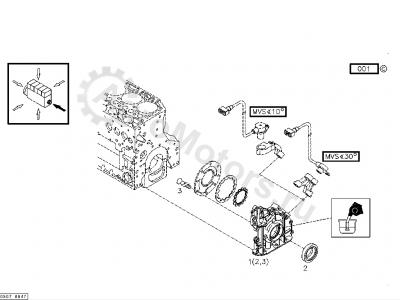 04502445 Насос масляный  Вид 2