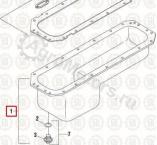 1823740C93 Масляный поддон