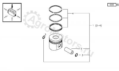 7421288822 Поршень Вид 1