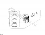 02417204 Набор поршневых колец