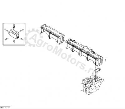 04284720 Коллектор впускной Вид 2