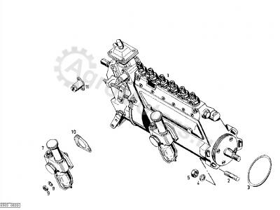 03363174 Насос топливный Вид 2 03363174 Насос топливный Вид 2