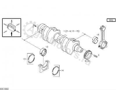 04231058 Вкладыш шатунный Вид 1