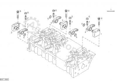 04195922 Стойка коромысла Вид 1