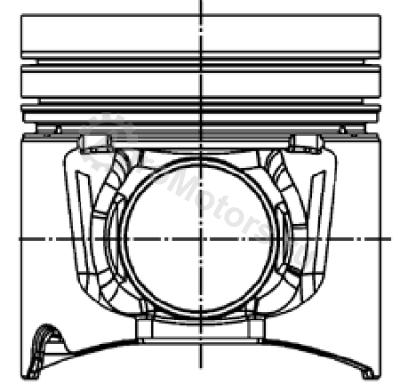 40264960 Поршень и Гильза Вид 3