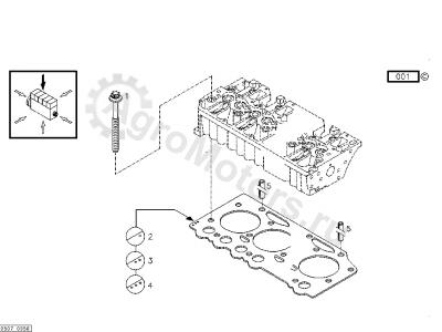 04201559 Прокладка ГБЦ металл Вид 2