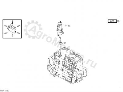 02113792 Клапан электромагнитный останова Вид 1