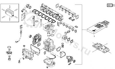 02937629 Комплект прокладок Вид 2