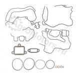 431263 Набор прокладок передней крышки