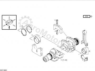 02931843AG Полукольца коленвала DEUTZ AG ORIGINAL Вид 1