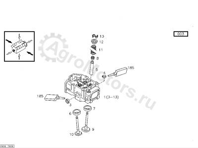 04221154 Сальник клапанов Вид 1