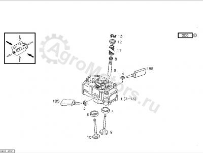 04226413 Клапан впускной Вид 1