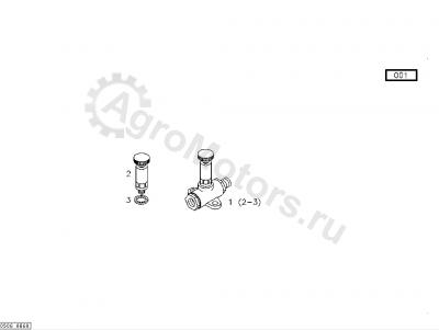 F002200060120 Насос ручной подкачки Вид 1