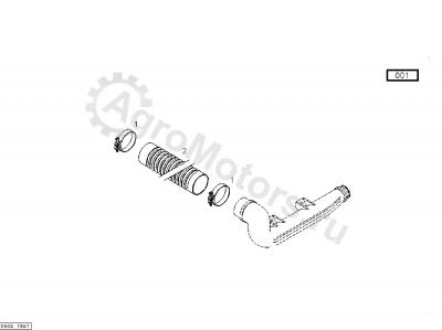 01180304 Хомут шланга Вид 1