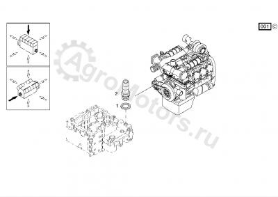 01180088 Соединения шланга Вид 1