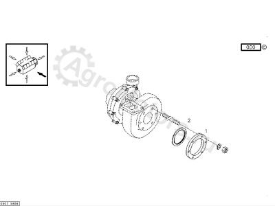 04225681 Прокладка Вид 1 04225681 Прокладка Вид 1