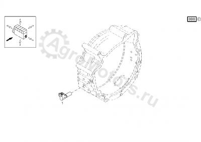 01182850 Датчик оборотов  Вид 2