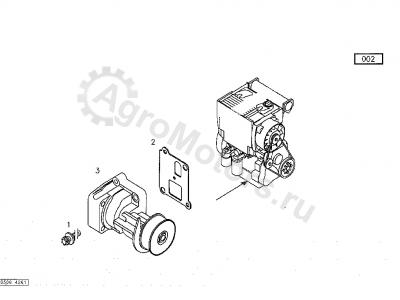 02934430 Насос масляный  Вид 1