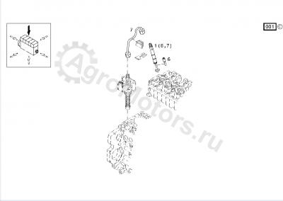 02112357 Трубка высокого давления Вид 2