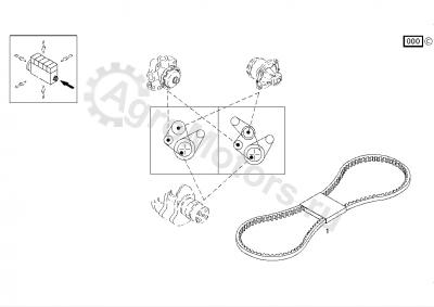 01183257 Ремень Вид 1 01183257 Ремень Вид 1