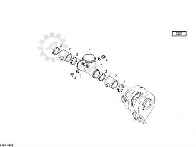 04223120 Патрубок воздуховпускной Вид 1