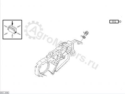 01148427 Заглушка термостатной коробки Вид 1
