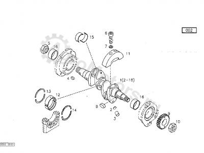 01137283 Болт Вид 1 01137283 Болт Вид 1