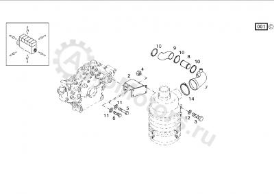 X428203241000 Гайка Вид 1