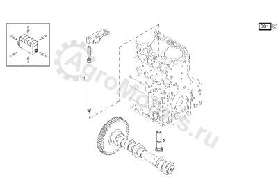 04251064 Толкатель Вид 2