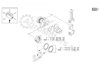 02931586 Полукольца упорные Вид 1