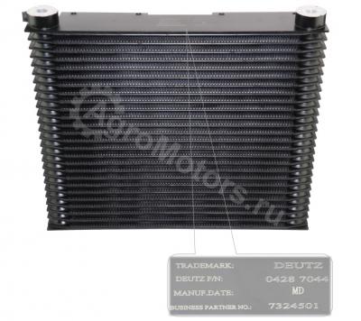 04179399 МАСЛОРАДИАТОР Вид 1 04179399 МАСЛОРАДИАТОР Вид 1