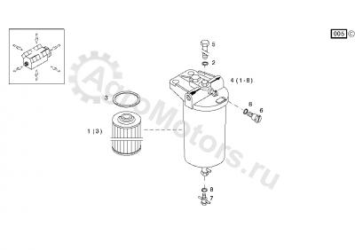 01340114 Вкладыш фильтра Вид 1