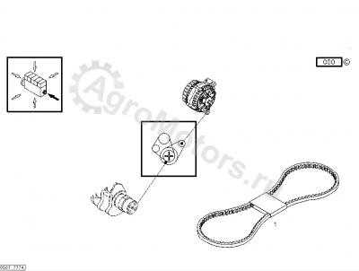 01182044 Ремень Вид 1 01182044 Ремень Вид 1
