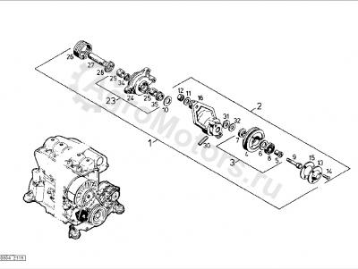 04152510 Натяжитель ремня Вид 2