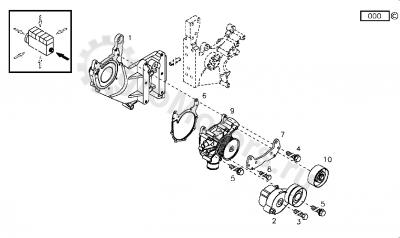 04902798 Насос водяной Вид 1